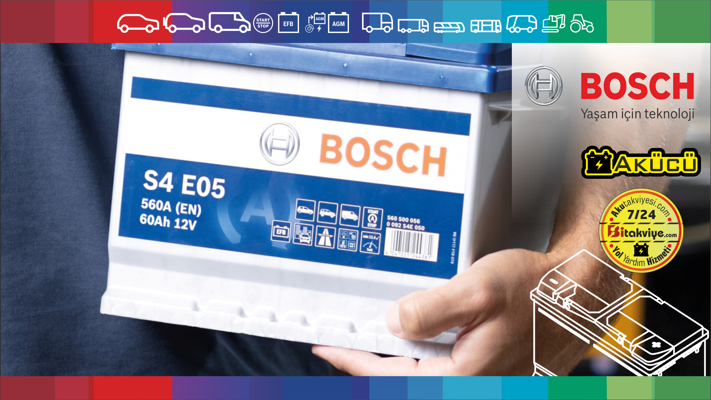 Bosch-EFB Akü